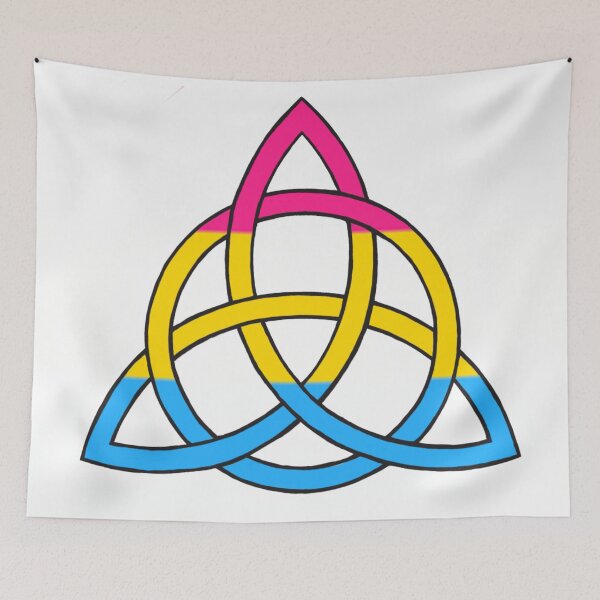Item preview, Pansexual Triquetra designed and sold by tlims287.