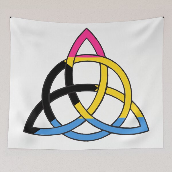 Item preview, Demipansexual Triquetra designed and sold by tlims287.