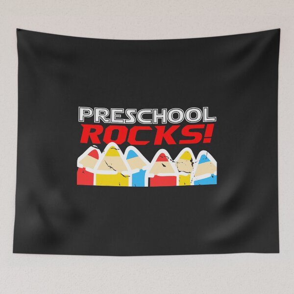 Item preview, Preschool Rocks Back To School for boy girls designed and sold by hadleydesigns.