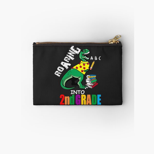 Item preview, Roaring Into 2nd Grade T Rex Back To School for boys girls designed and sold by hadleydesigns.