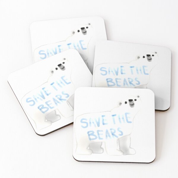 Item preview, Save the Polar Bears designed and sold by Kathartic Art.