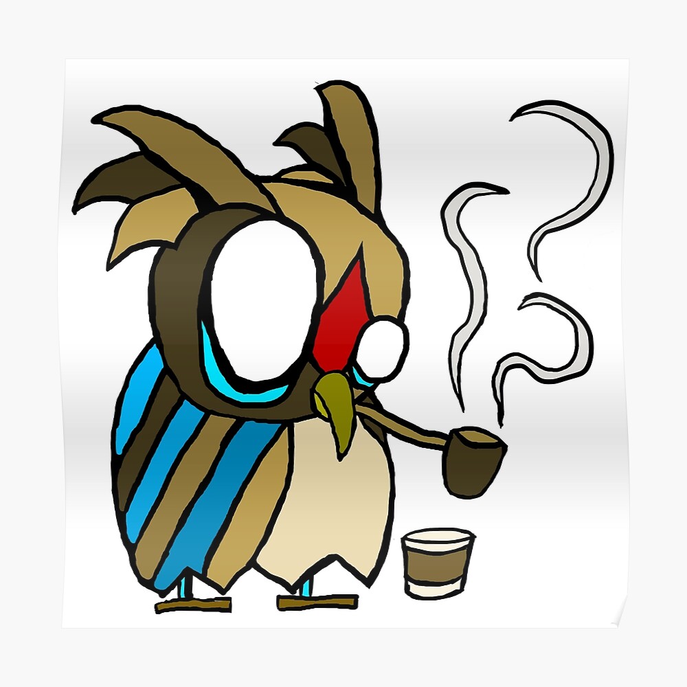 smoke owl sketch