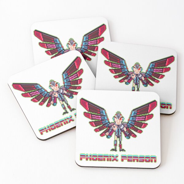 Phoenix Person Coasters (Set of 4)