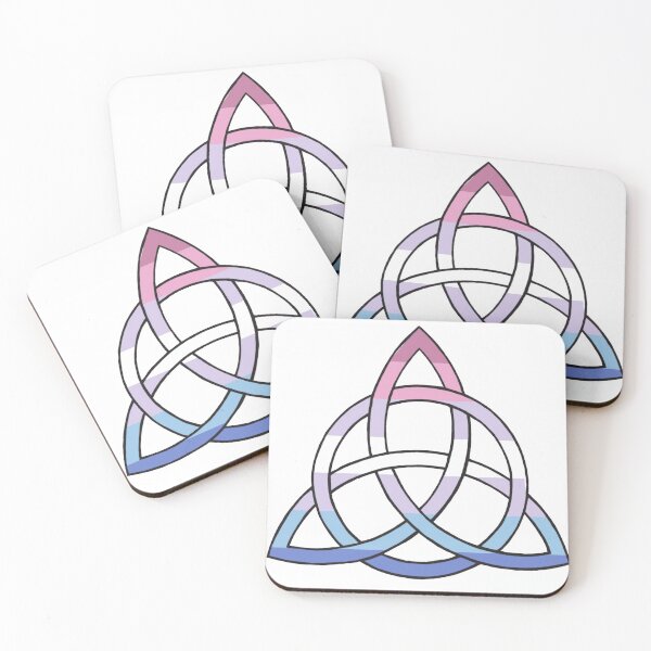 Item preview, Bigender Triquetra designed and sold by tlims287.