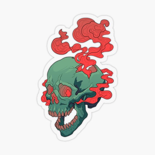The Thinker Transparent Sticker