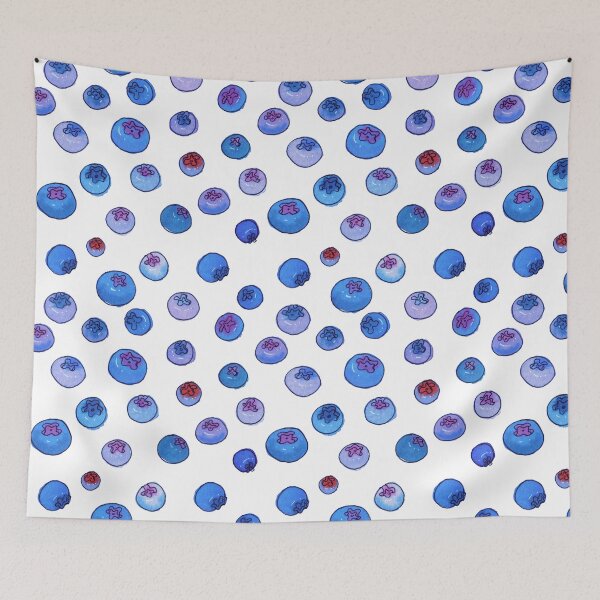 Item preview, Blueberry explosion designed and sold by PapieroweDrzewo.