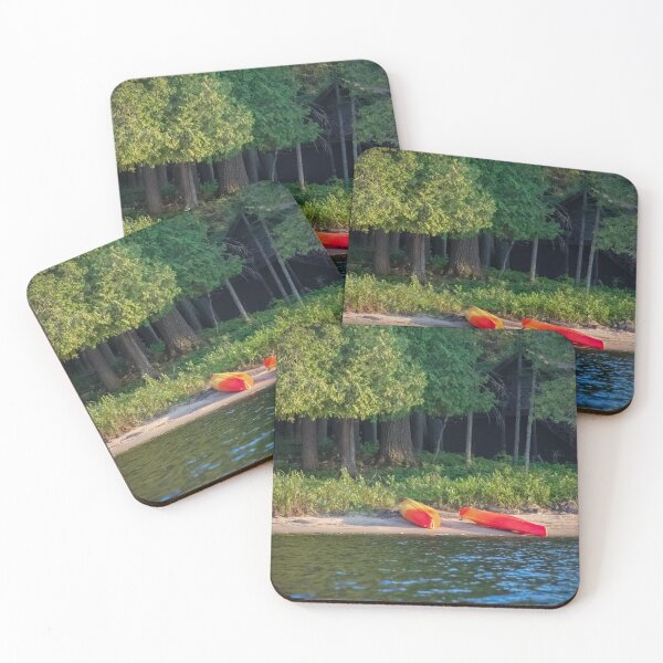 Item preview, Kayaks on the Lake Shore designed and sold by Brooke T Ryan Photographic Art.