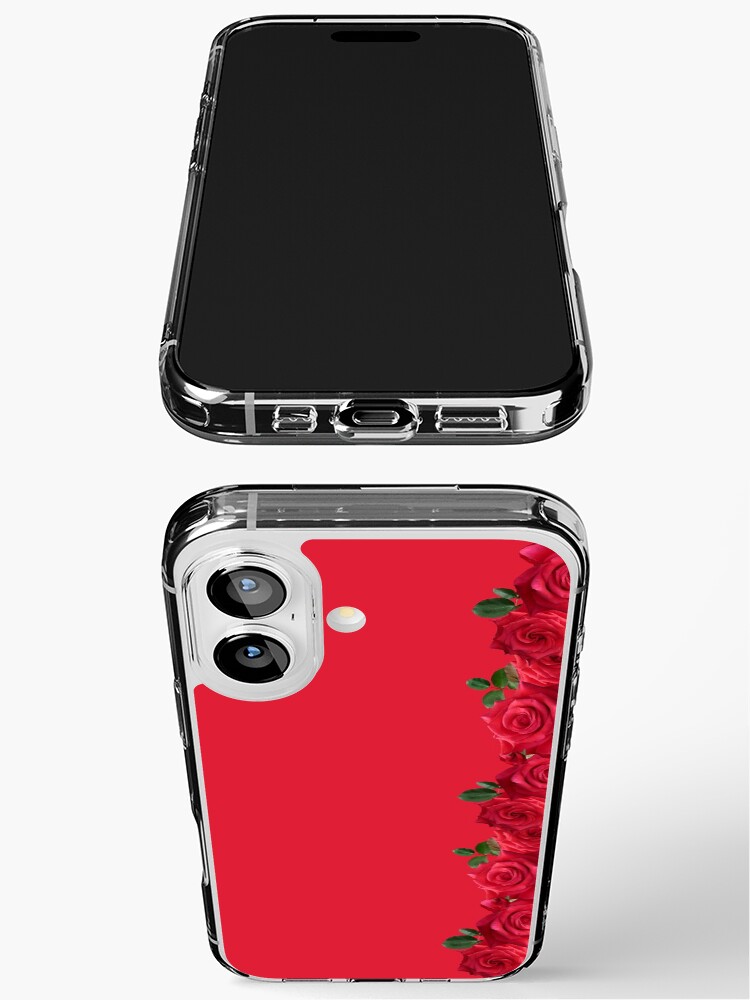 Thumbnail 3 of 5, iPhone Case, Ediemagic Red Red Roses designed and sold by Ediemagic.