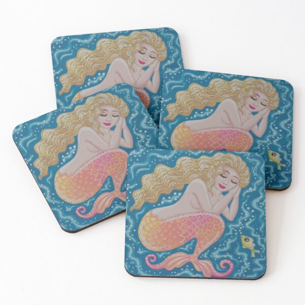 Item preview, Sweetly sleeping Mermaid designed and sold by Soozie Wray.