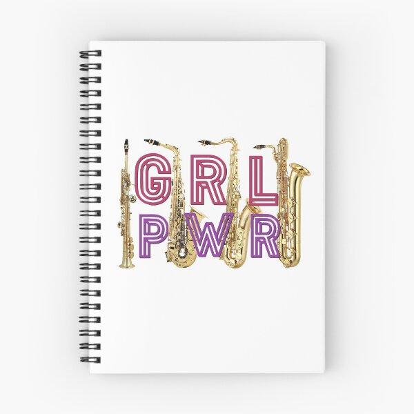 Item preview, (Girl Power) GRL PWR - Saxophones designed and sold by BandMomDesigns.
