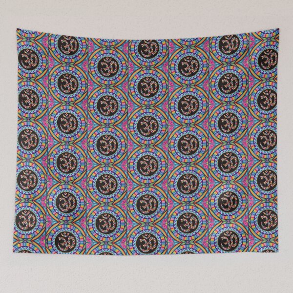 Item preview, Mandala de flores Om designed and sold by Soozie Wray.
