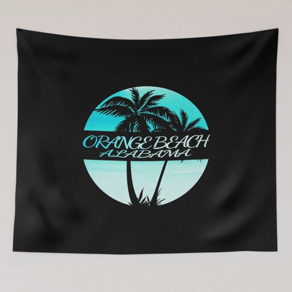 Item preview, Orange Beach Palm Trees Souvenir Vacation Travel Design designed and sold by KoolMoDee.