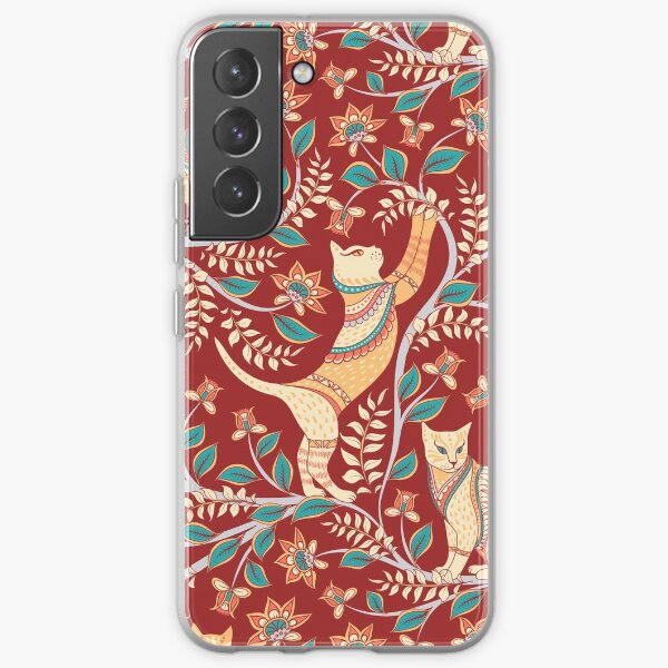 Item preview, Cats @ Kalamkari. designed and sold by Skaska.