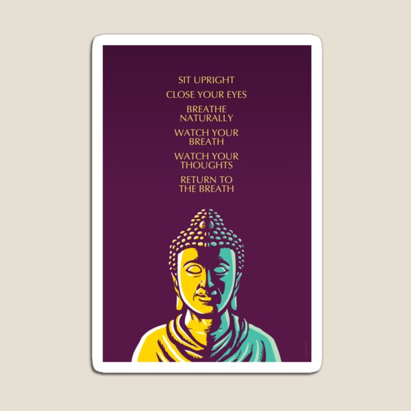 Item preview, How to Meditate Step by Step Guide with the Buddha designed and sold by Elvin Dantes.
