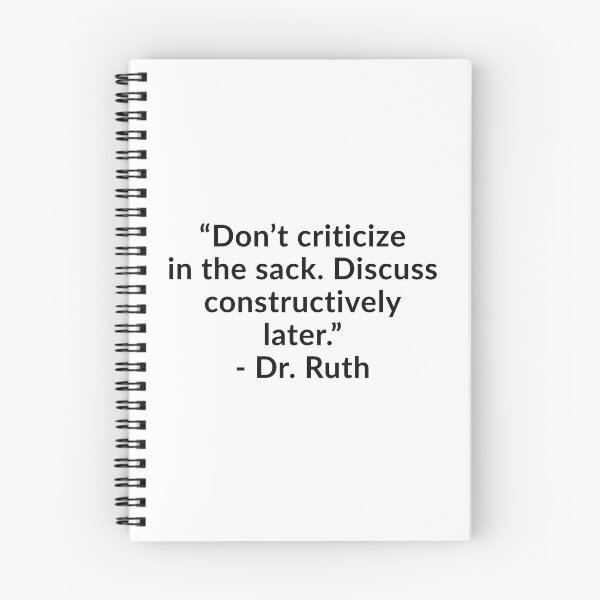 Item preview, Dr. Ruth on Criticism designed and sold by Yviemakes.