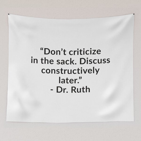 Item preview, Dr. Ruth on Criticism designed and sold by Yviemakes.