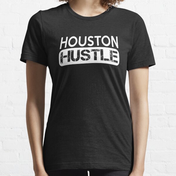 ModernistPress Hustle Town T-Shirt, Unisex * Houston TX Shirt, H-Town Gift for Him Her, Moving to Houston Housewarming, HTX Cougars Texans Astros Tee Top