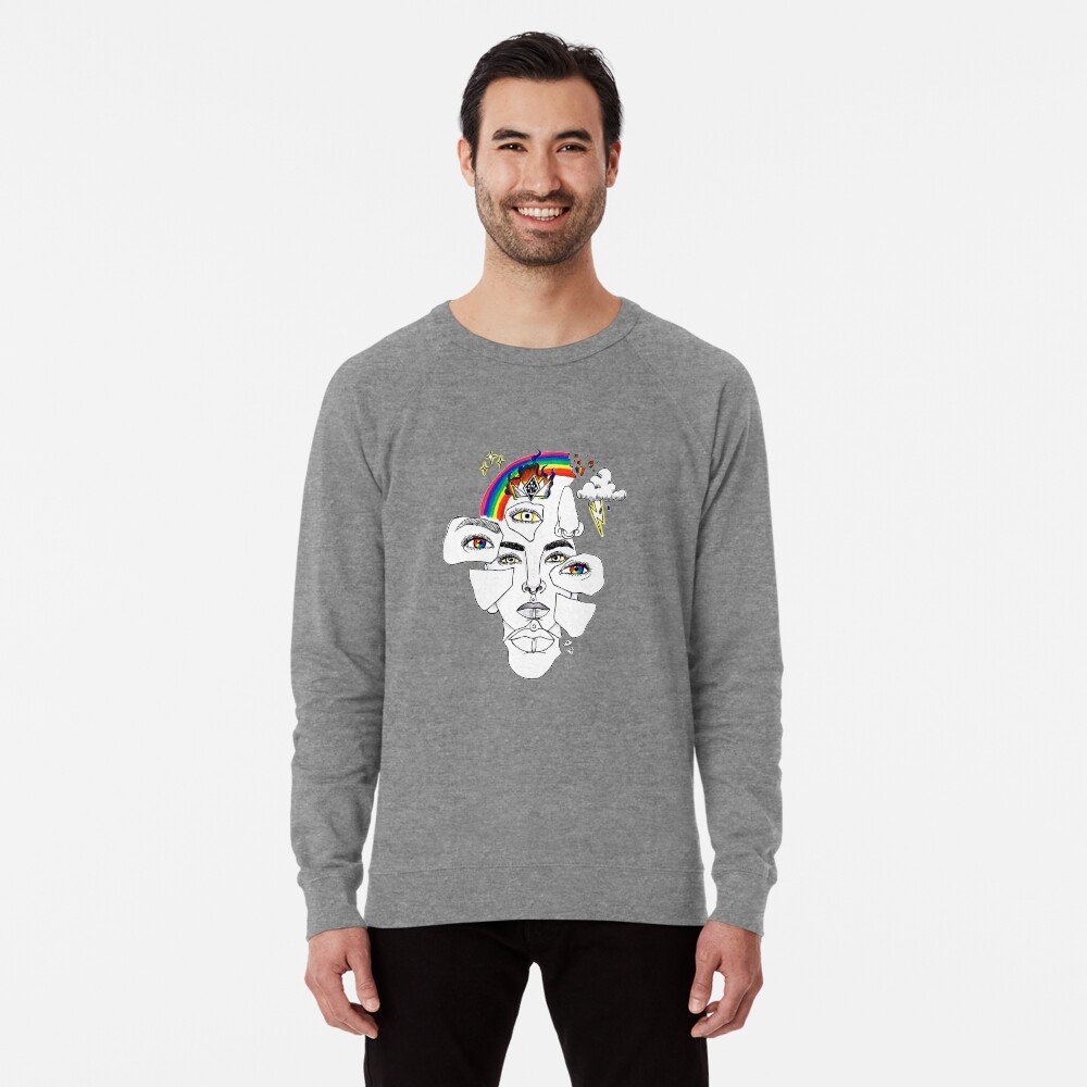 Item preview, Lightweight Sweatshirt designed and sold by ArtByO.