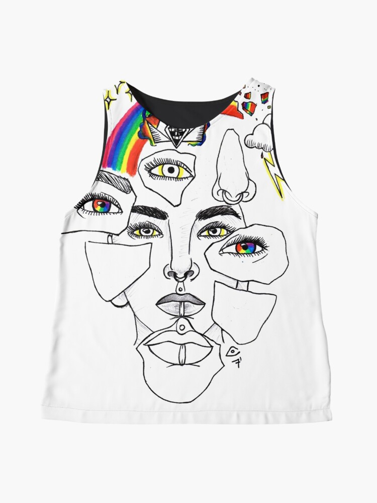 Sleeveless Top, "G.O.D" Year 7 designed and sold by ArtByO