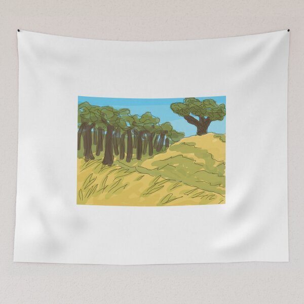 Item preview, Messy Summer Landscape designed and sold by Emily-Rose Lochore.