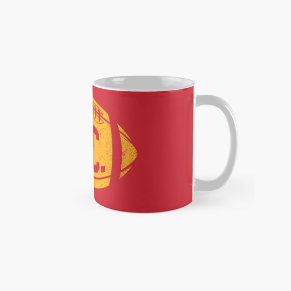 KC Retro Football - Red Classic Mug