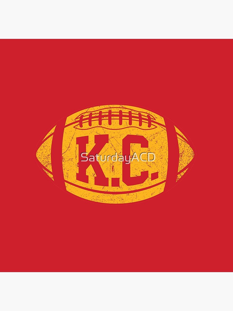 KC Retro Football - Red by SaturdayACD
