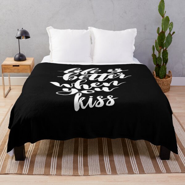 Item preview, Life Is Better When You Kiss. Boyfriend Girlfriend designed and sold by ProjectX23.