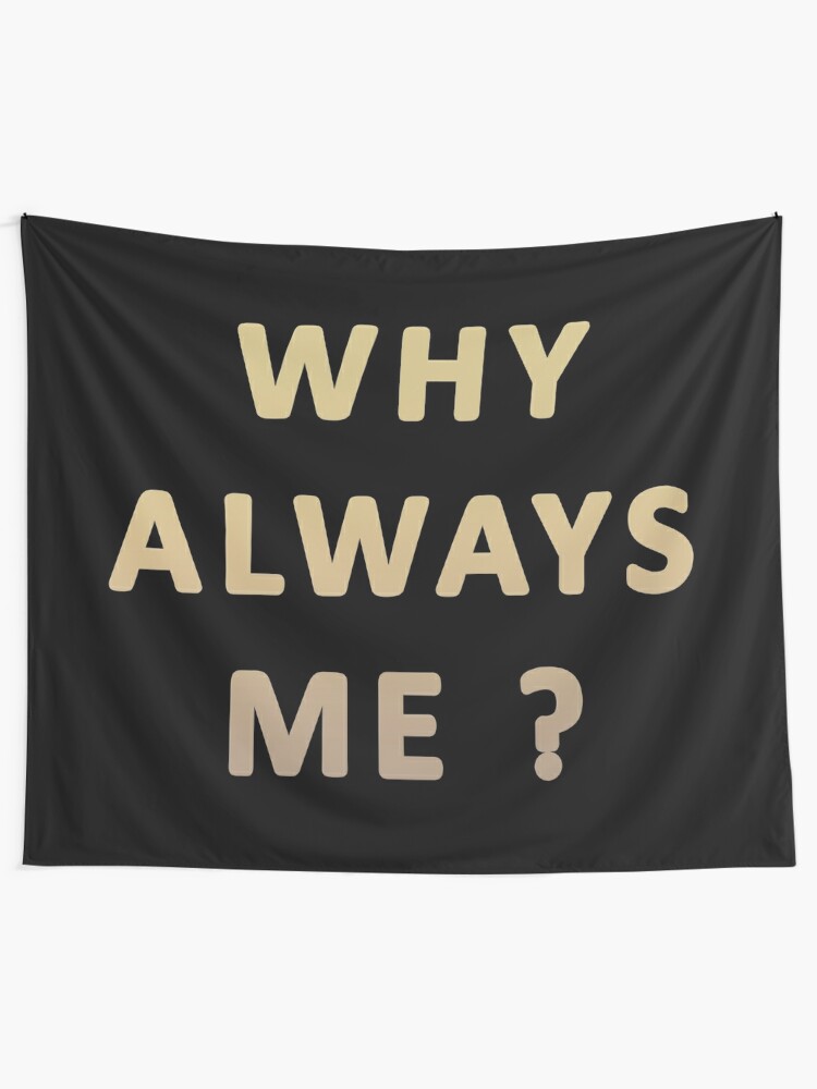 Balotelli Why Always Me Tapestry By Vindictivepark Redbubble