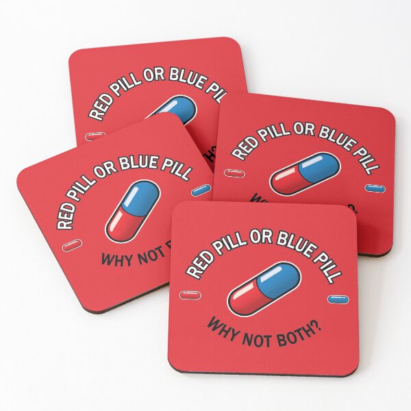 Item preview, Red pill Blue pill (Oval) designed and sold by baaksui.