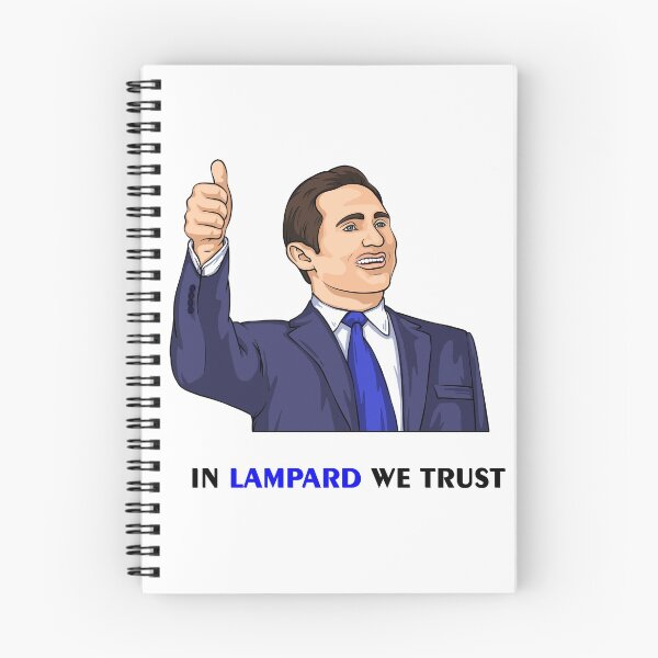 Item preview, Frank Lampard IN LAMPARD WE TRUST Chelsea Manager Football London Soccer designed and sold by tomiesto.
