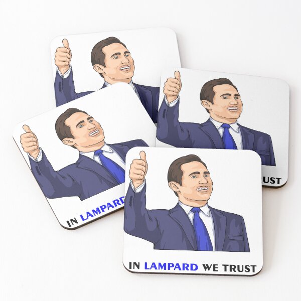 Item preview, Frank Lampard IN LAMPARD WE TRUST Chelsea Manager Football London Soccer designed and sold by tomiesto.