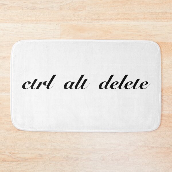 Item preview, control alt delete designed and sold by mlaudym.