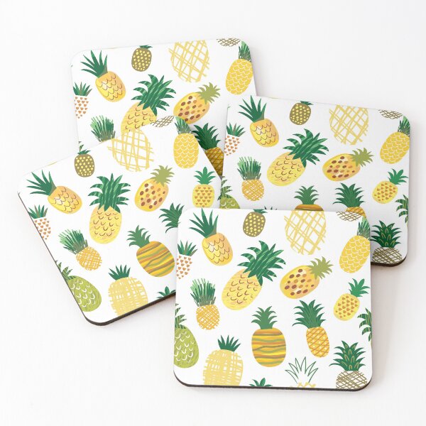 Item preview, Graphic Scribble Pineapples designed and sold by Pink Pineapple Works.
