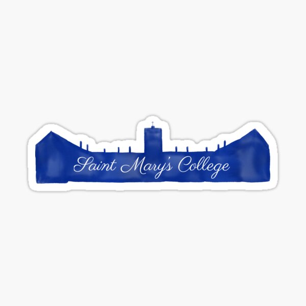 Saint Mary's College Sticker