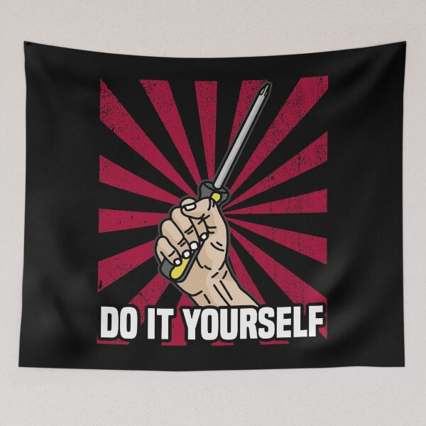 Item preview, DO IT YOURSELF ELECTRICIAN Screwdriver funny quote designed and sold by Moonpie90.