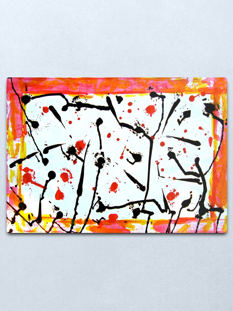 Alternate view of Dancing Metal Print