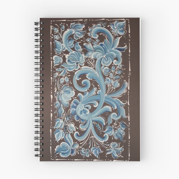 Item preview, Norwegian Rosemaling Blue Telemark designed and sold by Forestwood.