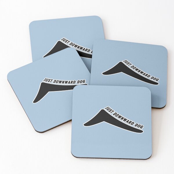 Item preview, Just Downward Dog. A fun design for yoga lovers designed and sold by tinytiger77.