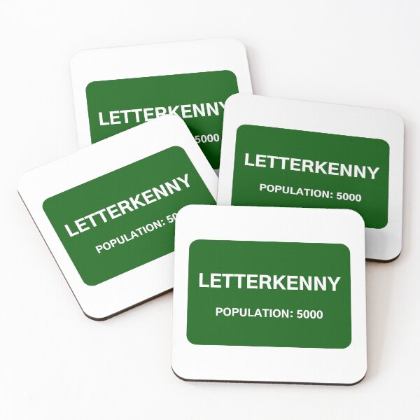 Item preview, Letterkenny Population Sign designed and sold by Brandon Gioggia.