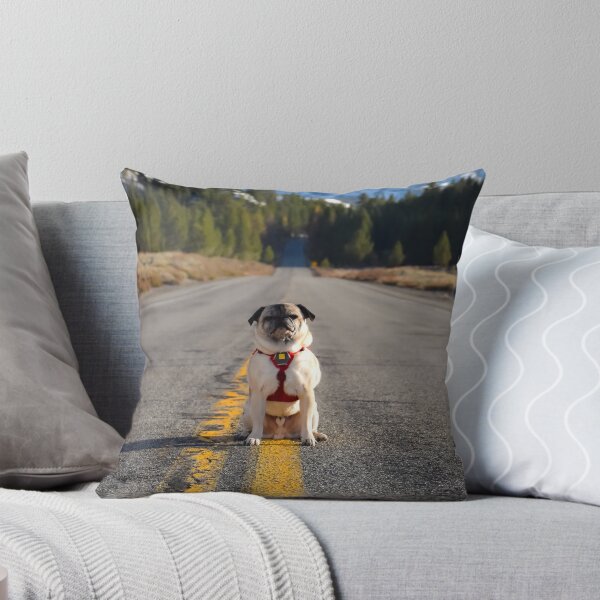 Item preview, Pug On the Open Road designed and sold by pugventurephoto.