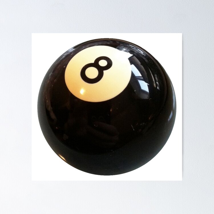 8 ball sticker Sticker
