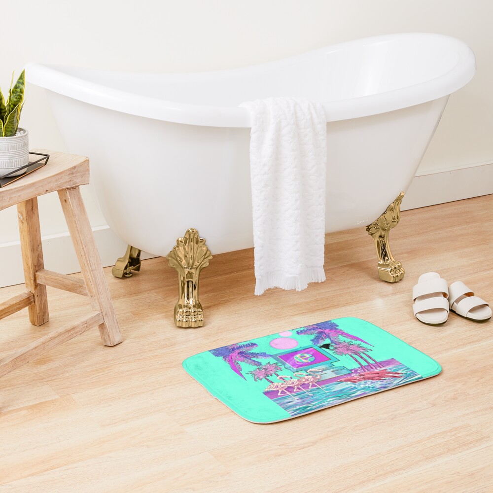 Item preview, Bath Mat designed and sold by Retrospectation.