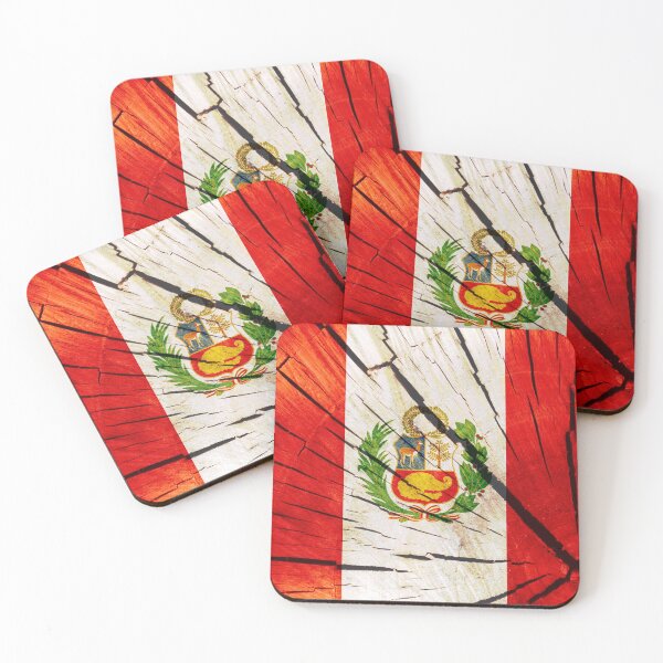Item preview, Tree Wood Flag of Peru designed and sold by Dr-Pen.