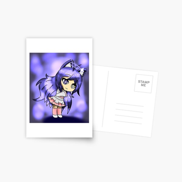 Oc in Gacha Life 2 Postcard for Sale by Minisheldon