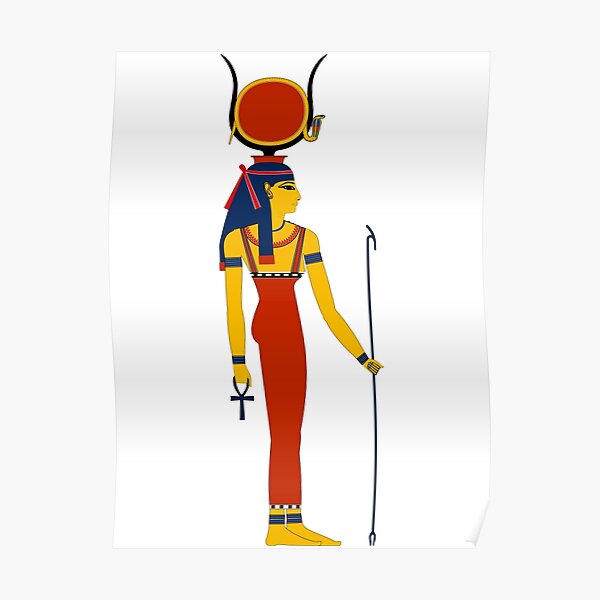 Maat Agyptische Gotter Gottinnen Und Gotter Poster Von Freshthreadshop Redbubble