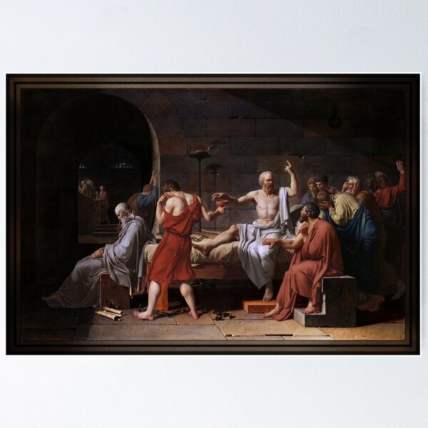 Item preview, The Death of Socrates by Jacques Louis David designed and sold by Xzendor7 Digital Art Creations.