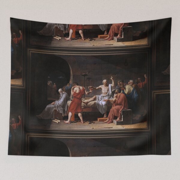 Item preview, The Death of Socrates by Jacques Louis David designed and sold by Xzendor7 Digital Art Creations.