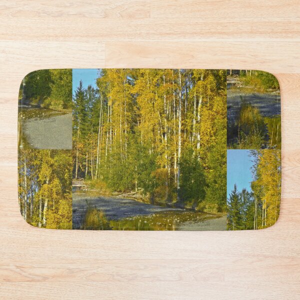 Item preview, DUNGENESS RIVER IN FALL designed and sold by Elaine Bawden.
