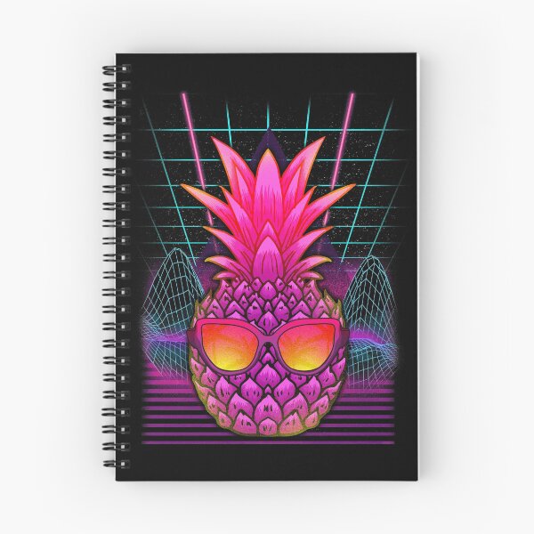 Item preview, Piña Outrun Vaporwave / Synthwave Streetwear designed and sold by ROBO MEGA.