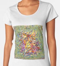 Ninja Cat. Deep Neural Networks #Art Premium Scoop T-Shirt